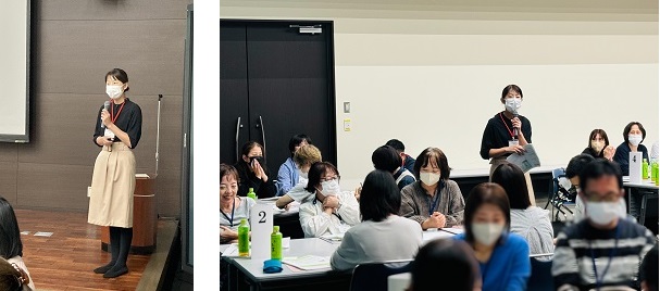 会の様子